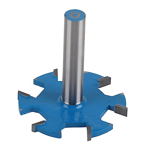 6Flute Router Bit Tslot Holzbearbeitung Slotting Frässchneider verlängerter Schaft für elektrische Fräser -Gravur -Trimmen CNC (12mm Muster) von Febuliy