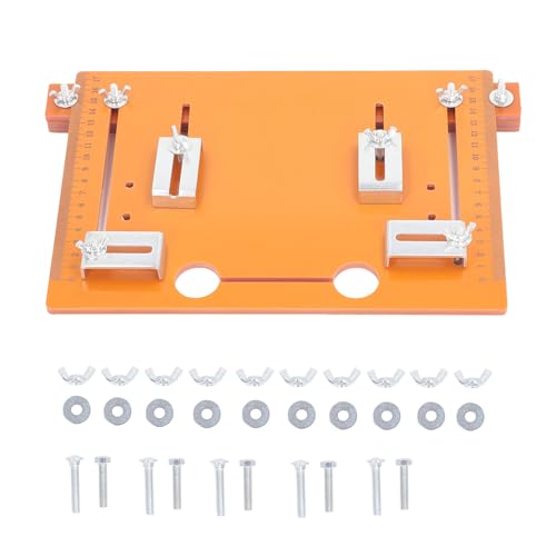 Base base para a máquina de corte, guia circular, ferramentas de carpintaria, distância a 2 polegas, exercício e exercício, ferramenta manual multifuncional, placa de menina von Febuliy