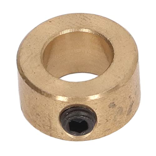 Brass Drill Bit Depth Stop Collar Smart Drilling Woodworking (10mm) von Febuliy