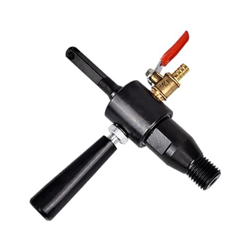 Electric Hammer Water Injector Connecting Rod Water Drilling Rig Conversion Head Connection Tool Electric Drill Turn Water Drill Tool Electric Hammer Adapter Home Repair (Square Handle) von Febuliy