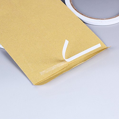 Febuliy Weiße 40-mm-zweiseitige Klebebandspaket Doppelgesicht Kleber starke Klebung Sticky Sticky Stationery für Office Home DIY Handbuch Tool (40mm 1pc) von Febuliy