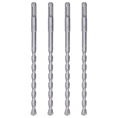 Hammer Rock Drill Bit Robust Effizient Bequeme Runde Shank für Bauprojekte (10 * 200 mm) von Febuliy