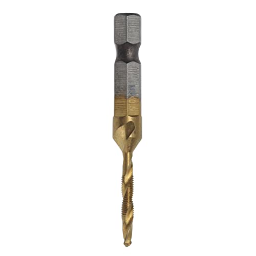 Hex -Shank -Titan -beschichtete Tap -Bohrer -Bits -Kombination zum Klopfen für Holzbearbeitung (M3) von Febuliy