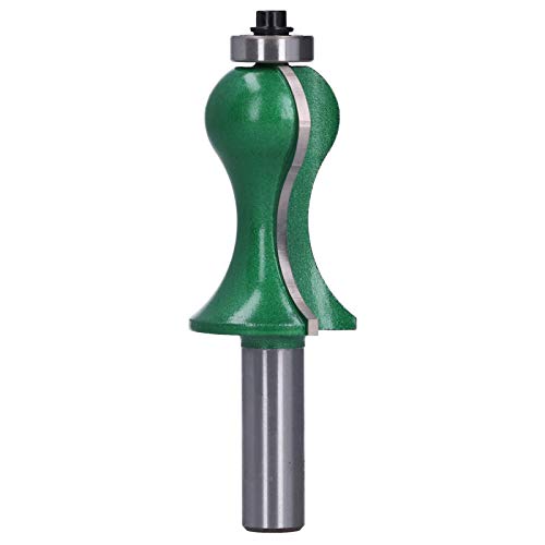 Holzbearbeitung Router Bit 12mm Schaft halbe runde Flötenlinienfräsen, geeignet für massives Holz, MDF, Sperrholz, einfache Installation Easy Traging Holzbearbeitung Router Bit 12mm Schaft halbe runde Flötenlinienfräsen, geeignet für massives Holz, MDF, Sperrholz, einfache Installation Easy Traging von Febuliy