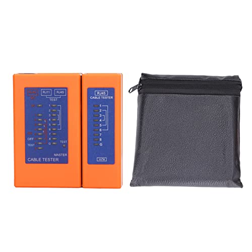Network Cable Tester Split Type Multifunctional ABS Cable Mapper for Detection RJ45 RJ11 Storage Bag Network Cable Tester Split Type Multifunctional ABS Cable Mapper for Detection RJ45 RJ11 Storage Bag von Febuliy