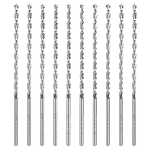 Parabolbohrer bit hohe Stärke Langzeitleben Hochgeschwindigkeit Stahl gerade Shank 10pcs 3x100 mm von Febuliy