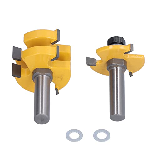 Router Bit 3 Zähne 1 Tragen Holzverarbeitungsschneider 1/2in Schaft 错误 sauber geschnittene Holzarbeiten von Febuliy
