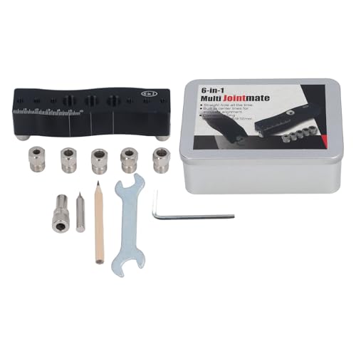 Woodworking Dowelling Jig Locator 6 in 1 Multifunctional Wood Dowel Drill Guide Puncher Handheld Drill Guide Locator for Woodworking Projects Woodworking Dowelling Jig Locator 6 in 1 Multifunctional Wood Dowel Drill Guide Puncher Handheld Drill Guide Locator for Woodworking Projects von Febuliy