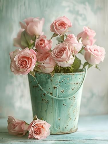 Blume Malen Nach Zahlen Erwachsene, DIY Malen Nach Zahlen Rose Malen Nach Zahlen mit Rahmen Leinwand 20x30 cm, Ölgemälde Kit Mit Pinseln und Acrylfarbe, Wanddeko Wohnzimmer, Geschenke für Frauen -k589 Blume Malen Nach Zahlen Erwachsene, DIY Malen Nach Zahlen Rose Malen Nach Zahlen mit Rahmen Leinwand 20x30 cm, Ölgemälde Kit Mit Pinseln und Acrylfarbe, Wanddeko Wohnzimmer, Geschenke für Frauen -k589 von Feeaxeae