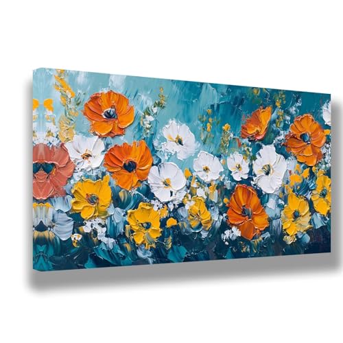Malen Nach Zahlen Erwachsene Blumen Malen Nach Zahlen Abstrakt Bild Malen-Nach-Zahlen,DIY ölgemäLde Kit für Anfänger Kinder,Lustige Geschenke für Geburtstag,Weihnachten (Ohne Rahmen) 70x140cm,1554-W von Feeaxeae