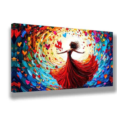 Malen Nach Zahlen Erwachsene Fantasie Malen Nach Zahlen Frau Bild Malen-Nach-Zahlen, DIY ölgemäLde Kit für Anfänger Kinder, Lustige Geschenke für Geburtstag, Weihnachten (Ohne Rahmen) 80x160cm, 1500-W von Feeaxeae