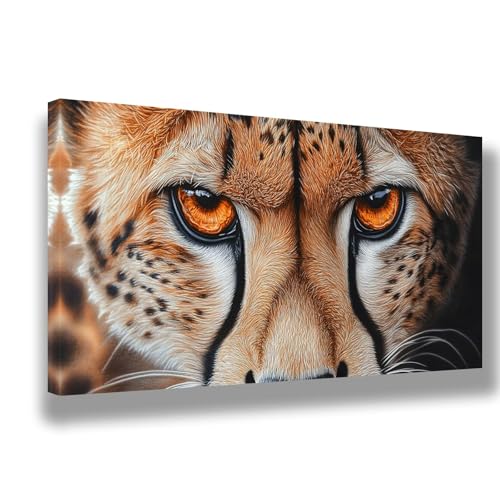 Malen Nach Zahlen Erwachsene Leopard Malen Nach Zahlen Tier Bild Malen-Nach-Zahlen, DIY ölgemäLde Kit für Anfänger Kinder, Lustige Geschenke für Geburtstag, Weihnachten (Ohne Rahmen) 100x200cm, 324-W von Feeaxeae