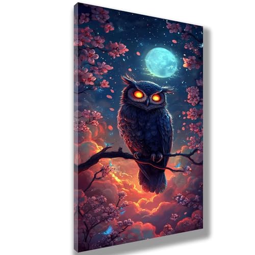 Malen Nach Zahlen Erwachsene Mond Malen Nach Zahlen Eule Bild Malen-Nach-Zahlen Erwachsene DIY ölgemäLde Kit für Anfänger Kinder,Lustige Geschenke für Geburtstag,Weihnachten(Ohne Rahmen)55x110cm,684-W Malen Nach Zahlen Erwachsene Mond Malen Nach Zahlen Eule Bild Malen-Nach-Zahlen Erwachsene DIY ölgemäLde Kit für Anfänger Kinder,Lustige Geschenke für Geburtstag,Weihnachten(Ohne Rahmen)55x110cm,684-W von Feeaxeae