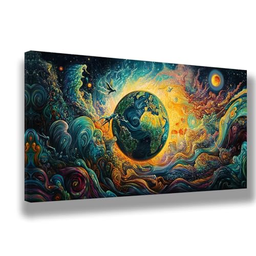 Malen Nach Zahlen Kinder Fantasie Malen Nach Zahlen ab 7 8 9 10 Jahre Mädchen und Junge,DIY Handgemalt Ölgemälde Kit für Erwachsene,Geschenke für Frauen,Home Decoration 100x200cm,Landschaft,1550-W von Feeaxeae