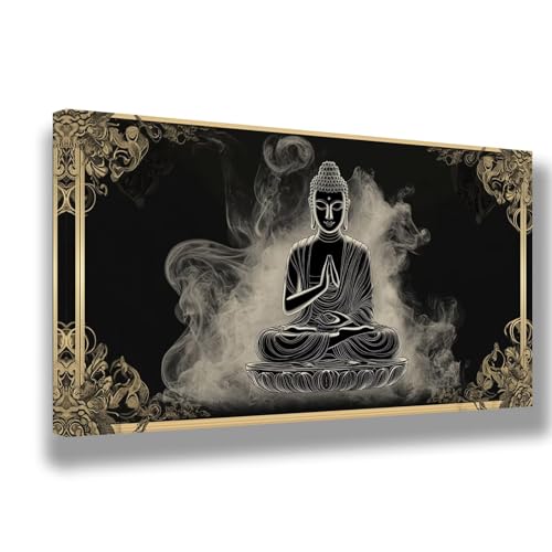 Malen Nach Zahlen Kinder Retro Malen Nach Zahlen ab 7 8 9 10 Jahre Mädchen und Junge, DIY Handgemalt Ölgemälde Kit für Erwachsene Anfänger, Geschenke für Frauen, Home Decoration 70x140cm,Zen,1553-W von Feeaxeae