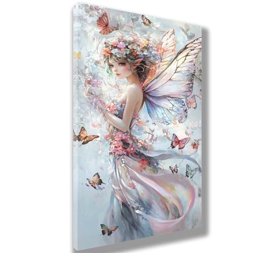 Schmetterling Malen Nach Zahlen Erwachsene 30x60cm Malen Nach Zahlen Elf DIY Handgemalt Ölgemälde Kit Paint by Numbers Adult Mit Pinseln Acrylfarbe Knitterfreie Leinwand Kit,Zimmer Deko,937-W Schmetterling Malen Nach Zahlen Erwachsene 30x60cm Malen Nach Zahlen Elf DIY Handgemalt Ölgemälde Kit Paint by Numbers Adult Mit Pinseln Acrylfarbe Knitterfreie Leinwand Kit,Zimmer Deko,937-W von Feeaxeae