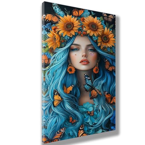 Sonnenblume Malen Nach Zahlen Erwachsene XXL 55x110cm Malen Nach Zahlen Frau DIY Handgemalt Ölgemälde Kit Paint by Numbers Adult Mit Pinseln Acrylfarbe Knitterfreie Leinwand Kit,Zimmer Deko, 676-W Sonnenblume Malen Nach Zahlen Erwachsene XXL 55x110cm Malen Nach Zahlen Frau DIY Handgemalt Ölgemälde Kit Paint by Numbers Adult Mit Pinseln Acrylfarbe Knitterfreie Leinwand Kit,Zimmer Deko, 676-W von Feeaxeae
