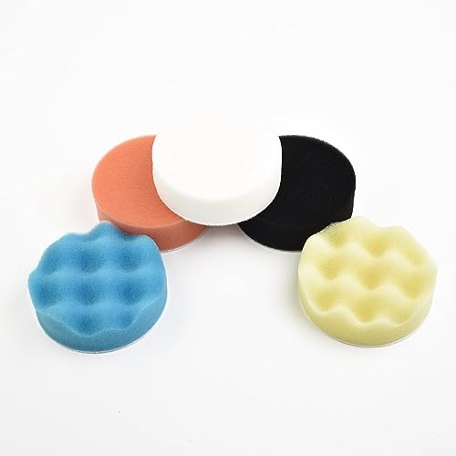 Polierschwamm Pads, 50 stücke 3 Zoll/75mm Durchmesser Polieren Schwamm Pads Scheiben Auto Reinigung Wachsen Werkzeug Polieren Zubehör Polierschwamm Pads, 50 stücke 3 Zoll/75mm Durchmesser Polieren Schwamm Pads Scheiben Auto Reinigung Wachsen Werkzeug Polieren Zubehör von Feegow