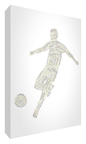 Feel Good Art football2436 – 01It X-Grande (60 x 91 x 4cm) Beige Tones von Feel Good Art