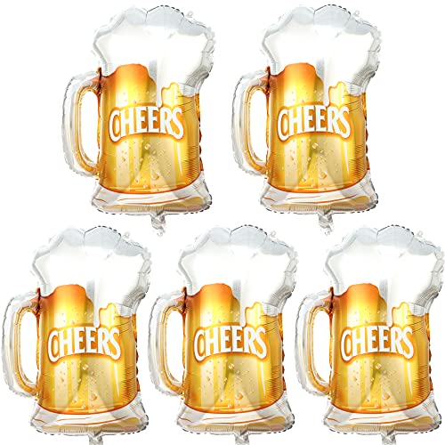 Feelairy Folienballon Weinflasche Deko, 5 Stück Riesen Luftballon Bierglas Helium Ballon Weinflaschen Weinglas Ballons Bier Deko für Erwachsene Geburtstag Hochzeit Party Dekoration Feelairy Folienballon Weinflasche Deko, 5 Stück Riesen Luftballon Bierglas Helium Ballon Weinflaschen Weinglas Ballons Bier Deko für Erwachsene Geburtstag Hochzeit Party Dekoration von Feelairy
