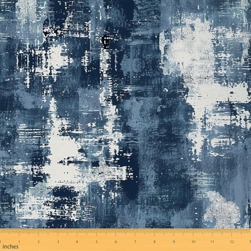 Feelyou Abstrakter Stoff, 9,1 m, geometrischer Polsterstoff für Stühle für Jungen, Mädchen, Teenager, moderne Kunst, wasserdichter Outdoor-Stoff, gewickelt, blau, Polsterstoff, Dekoration Feelyou Abstrakter Stoff, 9,1 m, geometrischer Polsterstoff für Stühle für Jungen, Mädchen, Teenager, moderne Kunst, wasserdichter Outdoor-Stoff, gewickelt, blau, Polsterstoff, Dekoration von Feelyou