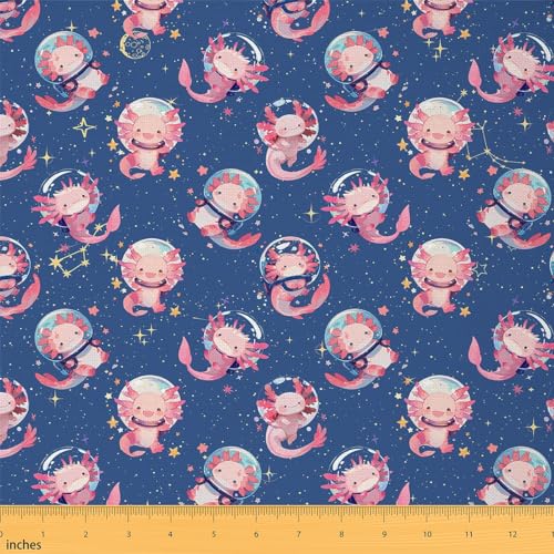 Feelyou Niedlicher Axolotl-Stoff von The Yard 3 Yard Kawaii Ocean Sealife Dekorativer wasserdichter Outdoor-Stoff Cartoon Salamander Polsterstoff für Stühle DIY Reupholstery Stoff Reptilien Tier Feelyou Niedlicher Axolotl-Stoff von The Yard 3 Yard Kawaii Ocean Sealife Dekorativer wasserdichter Outdoor-Stoff Cartoon Salamander Polsterstoff für Stühle DIY Reupholstery Stoff Reptilien Tier von Feelyou