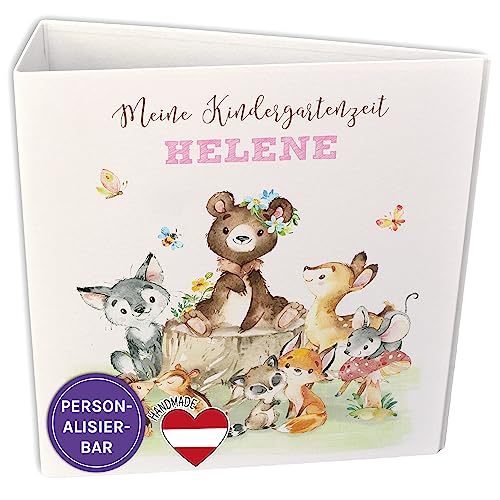 FEENSTAUB Ordner A4 personalisiert, Kinderordner Kindergarten Ordner, Schulordner, Portfolio Kindergarten, Motivordner A4, Kita Ordner, Portfolio Mappe, Urkunden Ordner Aktenordner Kinder Motiv Tiere FEENSTAUB Ordner A4 personalisiert, Kinderordner Kindergarten Ordner, Schulordner, Portfolio Kindergarten, Motivordner A4, Kita Ordner, Portfolio Mappe, Urkunden Ordner Aktenordner Kinder Motiv Tiere von Feenstaub