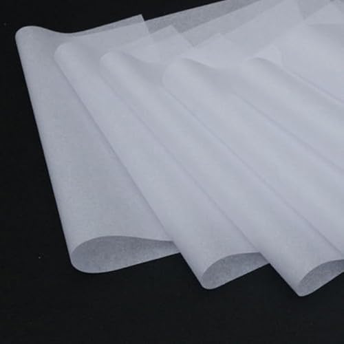 100 Stück Premium-Transparentpapier für Kunst- und Bastelprojekte, ideal für reibungsloses Schreiben und Kopieren 100 Stück Premium-Transparentpapier für Kunst- und Bastelprojekte, ideal für reibungsloses Schreiben und Kopieren von Feeshoppher