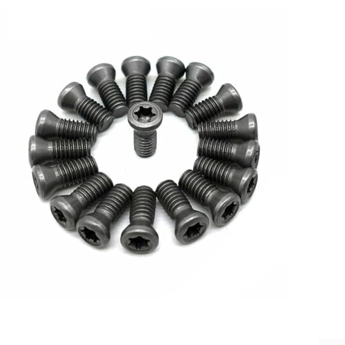 CNC-Werkzeughalter-Zubehör, 20 Stück Torx-Schrauben für Hartmetall-Klinge als Ersatz (* 9) von Feeshoppher