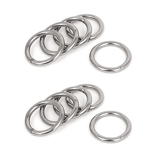 Feeuid 40 mm x 5 mm, geschweißt in Form oder aus Edelstahl, 10 Stück. von Feeuid