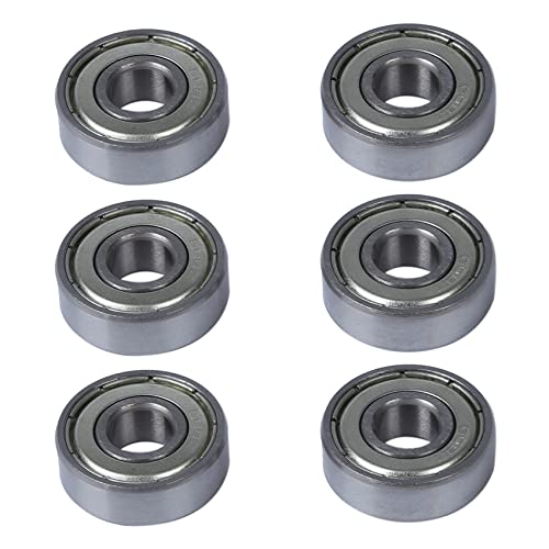 Feeuid 6 Stück einzeln geschirmt 608Z Miniatur Radial Starre Kugeln Feeuid 6 Stück einzeln geschirmt 608Z Miniatur Radial Starre Kugeln von Feeuid