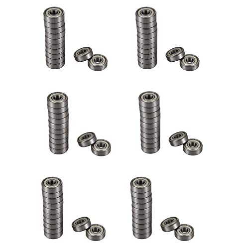Feeuid 72 Stück 608Z 22 mm x 8 mm x 7 mm tiefes Kugellager Feeuid 72 Stück 608Z 22 mm x 8 mm x 7 mm tiefes Kugellager von Feeuid