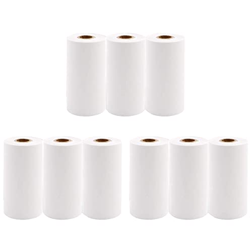 Feeuid Thermopapier zum Drucken 9 Rollen Fotopapier 57 x 30 mm für P1 P2 Drucker Feeuid Thermopapier zum Drucken 9 Rollen Fotopapier 57 x 30 mm für P1 P2 Drucker von Feeuid