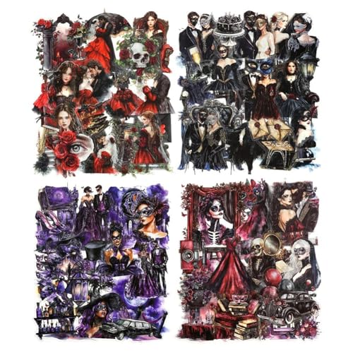 Fegtrtyoa 100pcs Dunkle Ästhetische Landschaft Haustier Journaling Sticker Set Vintage Gothic Ball Series Goth Scrapbook Supplies Fegtrtyoa 100pcs Dunkle Ästhetische Landschaft Haustier Journaling Sticker Set Vintage Gothic Ball Series Goth Scrapbook Supplies von Fegtrtyoa