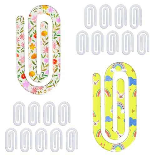 Fegtrtyoa 20er-Pack Sublimations-Rohlinge Aus Acryl, Büroklammern, 10,2 X 5,1 cm, Jumbo-Sublimations-Büroklammern für Büro, Zuhause, Schule, Heimwerken Fegtrtyoa 20er-Pack Sublimations-Rohlinge Aus Acryl, Büroklammern, 10,2 X 5,1 cm, Jumbo-Sublimations-Büroklammern für Büro, Zuhause, Schule, Heimwerken von Fegtrtyoa