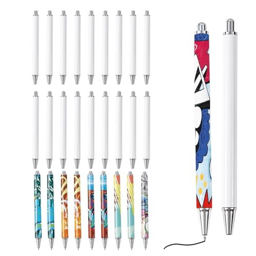 Fegtrtyoa 30er-Pack Sublimationsstifte, mit Schrumpffolie, Personalisierter Sublimationsstift Aus Aluminium für Heimwerker im Büro und in der Schule Fegtrtyoa 30er-Pack Sublimationsstifte, mit Schrumpffolie, Personalisierter Sublimationsstift Aus Aluminium für Heimwerker im Büro und in der Schule von Fegtrtyoa