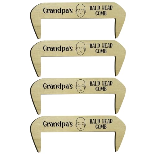 Fegtrtyoa Lustiger Holzkamm Als Geschenk, Zahnlos, Basteln, Glatzenkamm, Überraschungsgeschenk für Männer mit Glatze, B Fegtrtyoa Lustiger Holzkamm Als Geschenk, Zahnlos, Basteln, Glatzenkamm, Überraschungsgeschenk für Männer mit Glatze, B von Fegtrtyoa