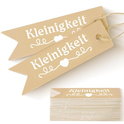 100pcs GeschenkanhäNger Kleinigkeit Kraftpapier Tags, Geschenk AnhäNger, Mit 10m Hanfseil Karton GeschenkanhäNger Papier AnhäNger Label Mit Schnur Liebe Deko Etiketten Geschenkverpackung 100pcs GeschenkanhäNger Kleinigkeit Kraftpapier Tags, Geschenk AnhäNger, Mit 10m Hanfseil Karton GeschenkanhäNger Papier AnhäNger Label Mit Schnur Liebe Deko Etiketten Geschenkverpackung von FeiOne