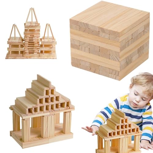 FeiOne 60 Stück Bastelholz klötzchen, Holzklötzchen zum Basteln, 110 x 22 x 8mm Holzbausteine bastelklötzchen Hölzchen, Holzstäbchen Basteln Holz für BAU und Vertäfelung, Heimwerkerprojekte und Deko FeiOne 60 Stück Bastelholz klötzchen, Holzklötzchen zum Basteln, 110 x 22 x 8mm Holzbausteine bastelklötzchen Hölzchen, Holzstäbchen Basteln Holz für BAU und Vertäfelung, Heimwerkerprojekte und Deko von FeiOne