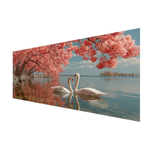 Diamond Painting Baum Diamant Painting Bilder Erwachsene Schwan, 5D Diamond Art Eckige Steine, DIY Full Drill Kristall Stickerei Mosaikherstellung Bastelset Erwachsene für Zimmer Deko 200x100 cm A-1 Diamond Painting Baum Diamant Painting Bilder Erwachsene Schwan, 5D Diamond Art Eckige Steine, DIY Full Drill Kristall Stickerei Mosaikherstellung Bastelset Erwachsene für Zimmer Deko 200x100 cm A-1 von FeiPride