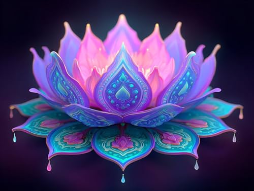 Diamond Painting Erwachsene Blume Diamant Painting Bilder Lotus, 5D Diamond Art Basteln Mädchen 8 Jahre, DIY Crystal Stickerei Kreuzstich Diamant Malere für Zimmer Deko Geschenke 100x75 cm F0-802 Diamond Painting Erwachsene Blume Diamant Painting Bilder Lotus, 5D Diamond Art Basteln Mädchen 8 Jahre, DIY Crystal Stickerei Kreuzstich Diamant Malere für Zimmer Deko Geschenke 100x75 cm F0-802 von FeiPride