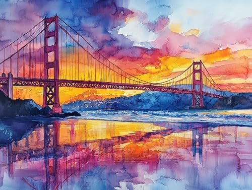 Diamond Painting Erwachsene Brücke Diamant Painting Bilder Landschaft, 5D Diamond Art Basteln Mädchen 8 Jahre, DIY Stickerei Kreuzstich Diamant Malere Set für Zimmer Deko Geschenke 80x60 cm F0-394 Diamond Painting Erwachsene Brücke Diamant Painting Bilder Landschaft, 5D Diamond Art Basteln Mädchen 8 Jahre, DIY Stickerei Kreuzstich Diamant Malere Set für Zimmer Deko Geschenke 80x60 cm F0-394 von FeiPride
