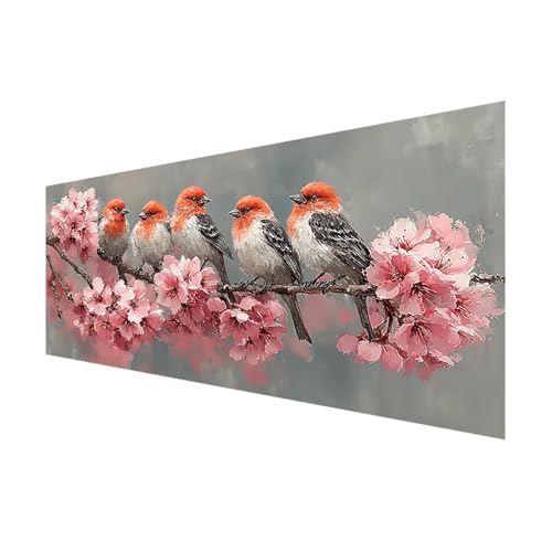 Diamond Painting Erwachsene Groß XXL 200x100 cm, Diamant Painting Bilder Blume, 5D Diamond Art Vogel Bastelset Erwachsene, DIY Full Drill Eckige Steine Diamant Malerei Set für Deko Wohnzimmer C-6 Diamond Painting Erwachsene Groß XXL 200x100 cm, Diamant Painting Bilder Blume, 5D Diamond Art Vogel Bastelset Erwachsene, DIY Full Drill Eckige Steine Diamant Malerei Set für Deko Wohnzimmer C-6 von FeiPride