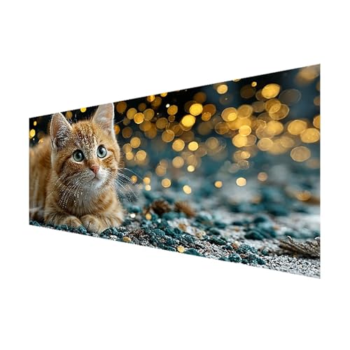 Diamond Painting Erwachsene Groß XXL 200x100 cm, Diamant Painting Bilder Tier, 5D Diamond Art Katze Bastelset Erwachsene Anfänger, DIY Full Drill Eckige Steine Diamant Malerei für Deko Wohnzimmer M-3 Diamond Painting Erwachsene Groß XXL 200x100 cm, Diamant Painting Bilder Tier, 5D Diamond Art Katze Bastelset Erwachsene Anfänger, DIY Full Drill Eckige Steine Diamant Malerei für Deko Wohnzimmer M-3 von FeiPride