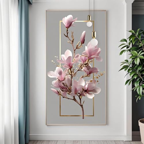 Diamond Painting Erwachsene Groß XXL 40x80 cm, Diamant Painting Bilder Abstrakt, 5D Diamond Art Blume Bastelset Erwachsene, DIY Full Drill Eckige Steine Diamant Malerei Set für Deko Wohnzimmer A-5 Diamond Painting Erwachsene Groß XXL 40x80 cm, Diamant Painting Bilder Abstrakt, 5D Diamond Art Blume Bastelset Erwachsene, DIY Full Drill Eckige Steine Diamant Malerei Set für Deko Wohnzimmer A-5 von FeiPride