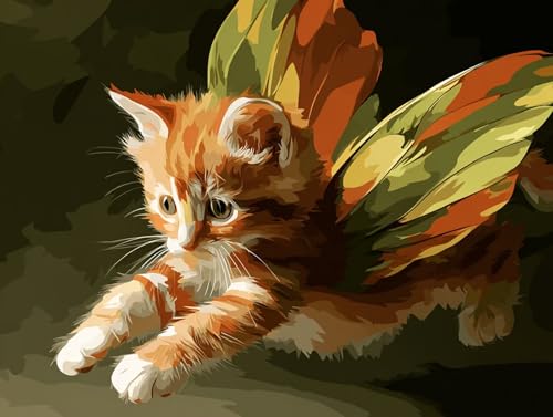 Diamond Painting Katze Diamant Painting Bilder Erwachsene Engel Diamant Malere Set, DIY 5D Stickerei Kreuzstich Mosaikherstellung Basteln für Deko Wohnzimmer,Geschenke für Frauen 100x75 cm F0-791 Diamond Painting Katze Diamant Painting Bilder Erwachsene Engel Diamant Malere Set, DIY 5D Stickerei Kreuzstich Mosaikherstellung Basteln für Deko Wohnzimmer,Geschenke für Frauen 100x75 cm F0-791 von FeiPride