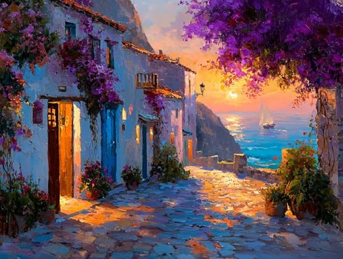 Diamond Painting Landschaft Diamant Painting Bilder Erwachsene Straße Diamant Malere Set, DIY 5D Stickerei Kreuzstich Mosaikherstellung Basteln für Deko Wohnzimmer,Geschenke für Frauen 90x70 cm F0-683 Diamond Painting Landschaft Diamant Painting Bilder Erwachsene Straße Diamant Malere Set, DIY 5D Stickerei Kreuzstich Mosaikherstellung Basteln für Deko Wohnzimmer,Geschenke für Frauen 90x70 cm F0-683 von FeiPride