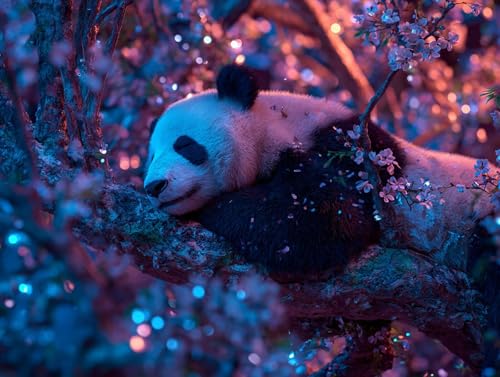 Diamond Painting Panda Diamant Painting Bilder Erwachsene Tier Diamant Malere, DIY 5D Strass Stickerei Kreuzstich Mosaikherstellung Basteln für Deko Wohnzimmer, Geschenke für Frauen 90x70 cm F0-671 Diamond Painting Panda Diamant Painting Bilder Erwachsene Tier Diamant Malere, DIY 5D Strass Stickerei Kreuzstich Mosaikherstellung Basteln für Deko Wohnzimmer, Geschenke für Frauen 90x70 cm F0-671 von FeiPride