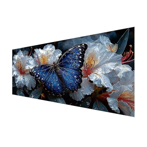 Diamond Painting Schmetterling Diamant Painting Bilder Erwachsene Blume, 5D Diamond Art Eckige Steine, DIY Full Drill Kristall Stickerei Bastelset Erwachsene für Zimmer Deko Geschenke 200x100 cm I-6 Diamond Painting Schmetterling Diamant Painting Bilder Erwachsene Blume, 5D Diamond Art Eckige Steine, DIY Full Drill Kristall Stickerei Bastelset Erwachsene für Zimmer Deko Geschenke 200x100 cm I-6 von FeiPride