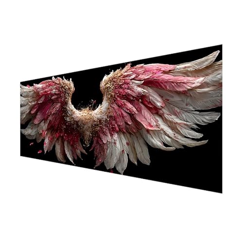 Flügel Diamond Painting XXL 200x100 cm, Diamant Painting Bilder Erwachsene Engel, DIY 5D Eckige Steine Basteln Mädchen 8 Jahre, Diamant Malerei Strass Stickerei Kunst Set für Zimmer Wanddeko U-1 Flügel Diamond Painting XXL 200x100 cm, Diamant Painting Bilder Erwachsene Engel, DIY 5D Eckige Steine Basteln Mädchen 8 Jahre, Diamant Malerei Strass Stickerei Kunst Set für Zimmer Wanddeko U-1 von FeiPride